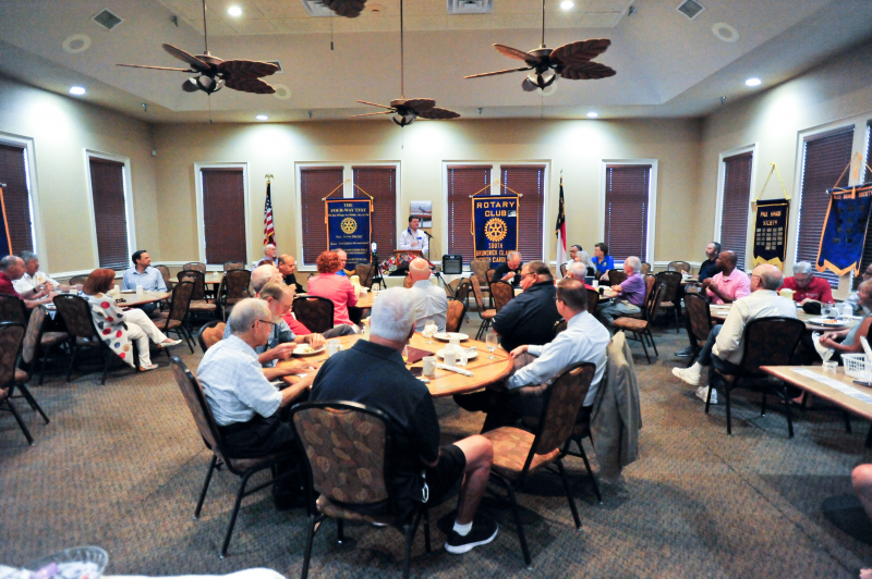 South Brunswick Island Club Governor's Visit